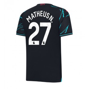 Manchester City Matheus Nunes #27 Tredje trøje 2023-24 Kort ærmer